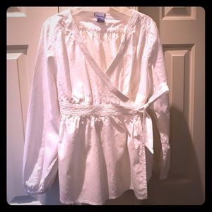 Gap Maternity Wrap Blouse, small